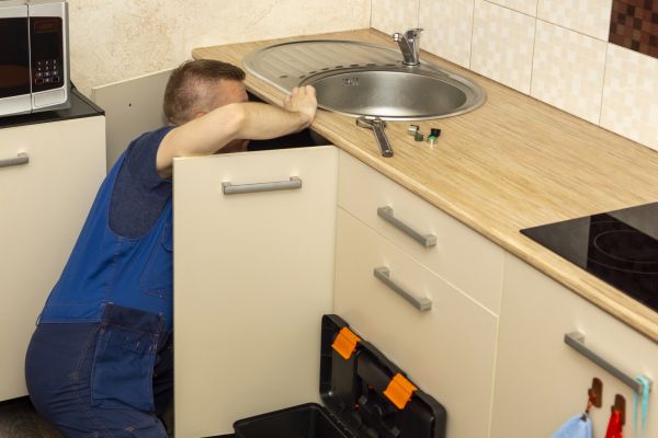 Kitchen Sink Plumbing in Sun City