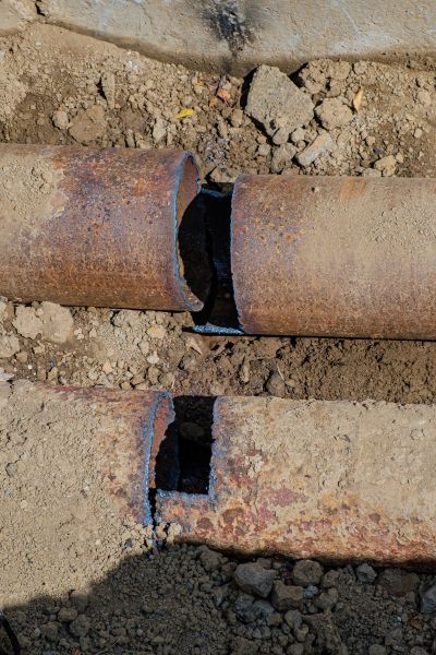 Corroded Pipe Repair in Sun City