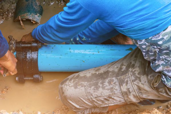 Underground Water Line Repair in Sun City