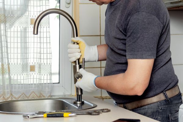 Kitchen Faucet Leak Repair in Sun City
